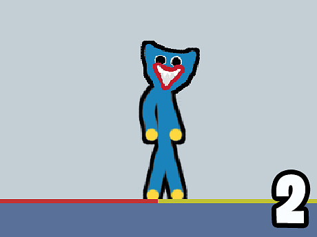 Strichmännchen Huggy 2
